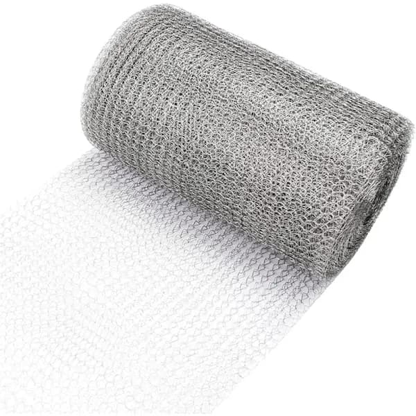 Rustfrit Stål Trådnet Gnaverfrit Finmasket Net til Havekonstruktion Vinduer Døre og Ventilatorer 6M x 127mm