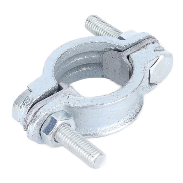 Hose Clamp Strong Robust High Temperature Resistant Carbon Steel Clamp for Rubber Ring Steel Pipe 39-49