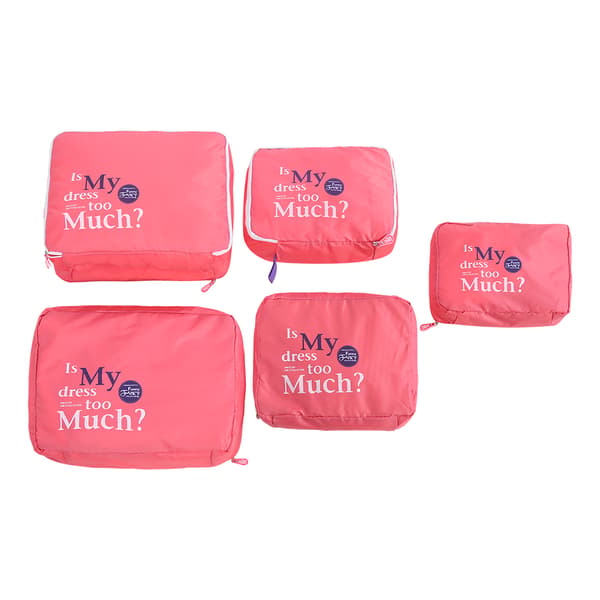 DINIWELL 5-delt Organizer Tøjopbevaringstaske Bagage-FX-
