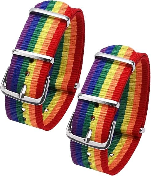 10-pak Pride Armbånd, Pride-fejring, Regnbuearmbånd, Justerbart venskabsarmbånd, Tilbehør til Pride-måneden