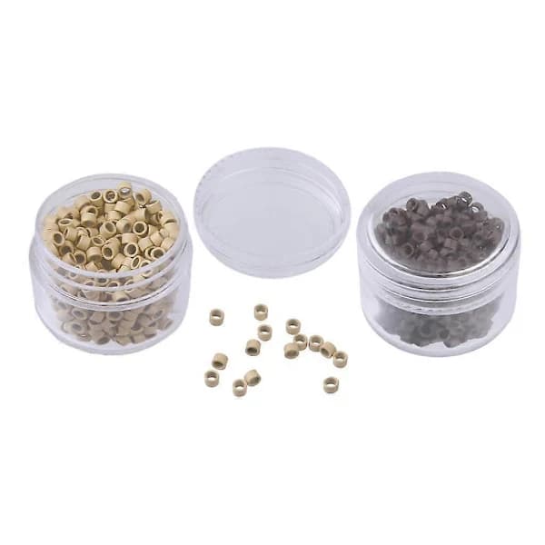 [PL】1000 stk. silikoneforede Nano Loops til justering af Nano Hair Extension Tool