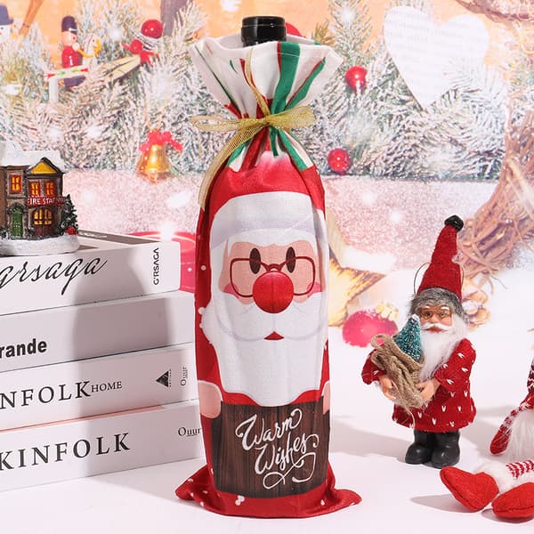 3 stk julepynt til hjemmet, feriebord, julevin