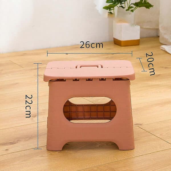 Large Step Stool Foldable Multifunctional Heavy Duty Home Kitchen Kids G L Pink L Pink