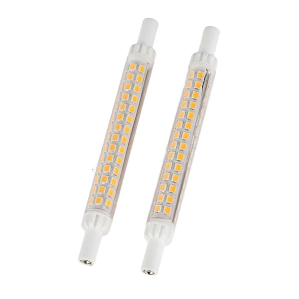 2pcs R7S 98LED Lamp Double Ended 118mm Dimmable Flood Light Light Source Accessory Warm White 100-130V_Special Gift