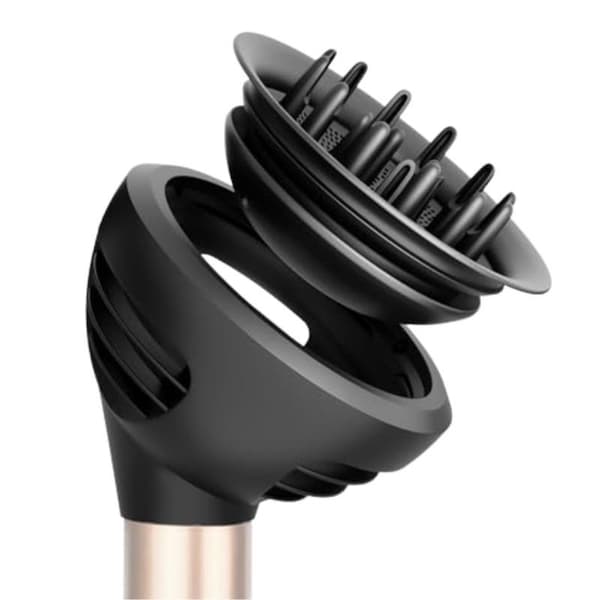 Krølldiffuser for Dyson Airwrap HS01/HS05 – Volumgivende Diffusermunnstykke for Naturlige Krøller