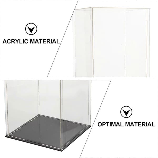1st Practical Acrylic Model Display Box Transparent Model Protection Box