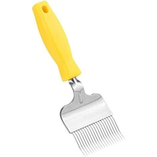 Stainless Steel Beehive Uncapping Fork for Beehive Frame, Beekeeping Honey Comb, Uncapping Tool (FMY)