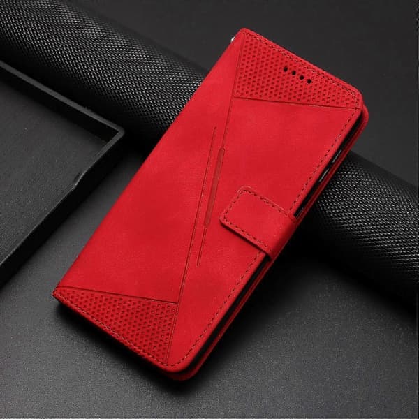 Fodral för Honor Magic 7 Lite Skyddande Flip Mjukt PU-läder Telefonskal Kompatibelt med Honor Magic 7 Lite [DB] Röd Red