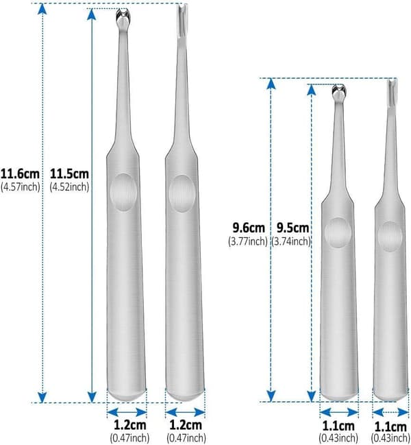 8 stk DIY Læder U/V-formede Groover Håndlavede Læderværktøjer