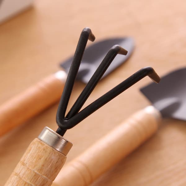 3-piece Pot Shovel Set for Growing Flowers Garden Tools Cultivation