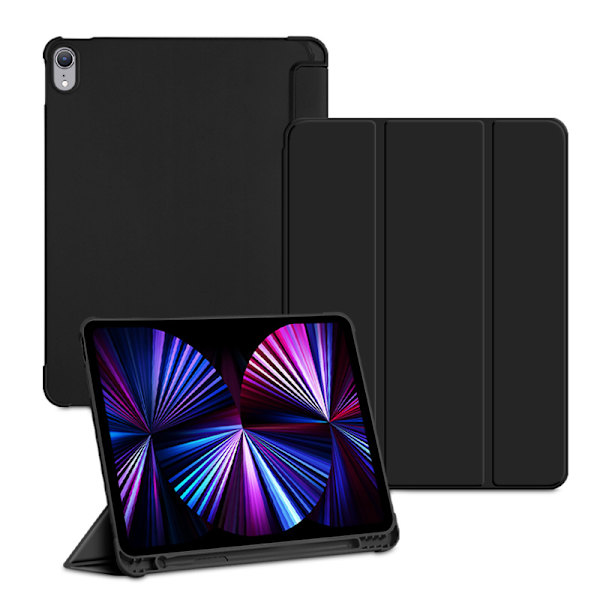 (Black) 12.9 inch (2020/2018 Model, 4th/3rd Generation) with Stylus