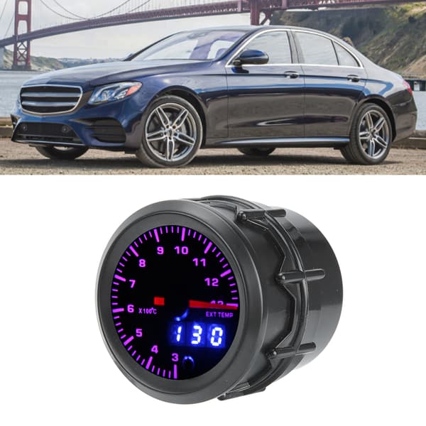 52mm/2.0in Auto Exhaust Gas Temperature Gauge Digital Display Stepper Motor