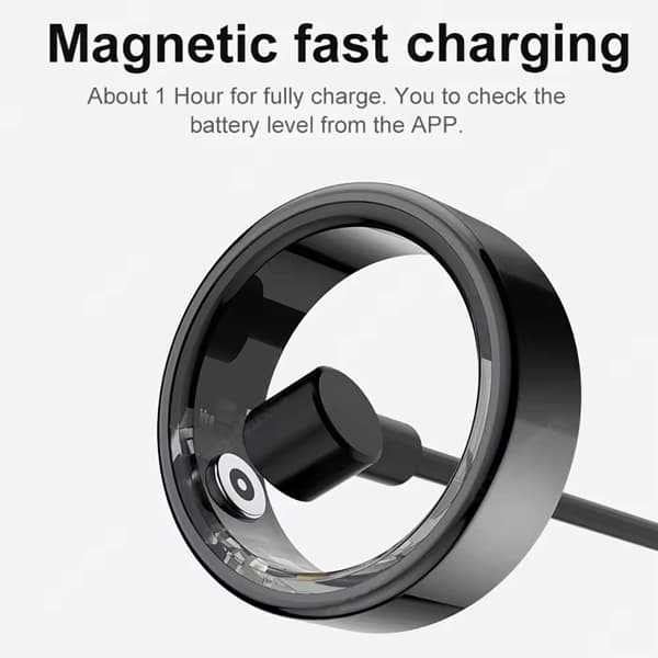 Smart Ring Herre Dame Sport Sundheds Tracker