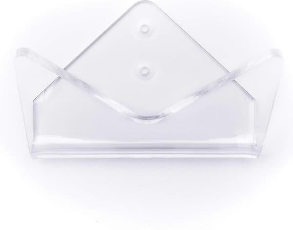 Grade Surfboard Wall Mounts, Clear Acrylic Vertical Wall Mount for Skateboard, Longboard Display, Easy Installation (Transparent [DB]