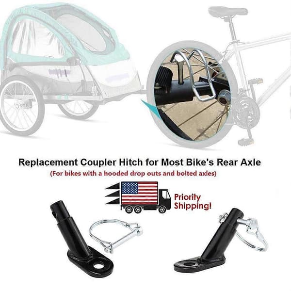 InStep Schwinn -pyörän peräkärryn kytkentäkiinnike US G2X7 kulmikas