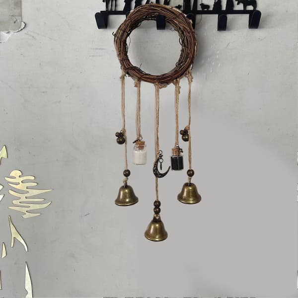 Witch Bells Clear Negative Energies Attract Positive Vibrations Hanging Witch Decorations Room Decorations Witchcraft Wicca Supplies