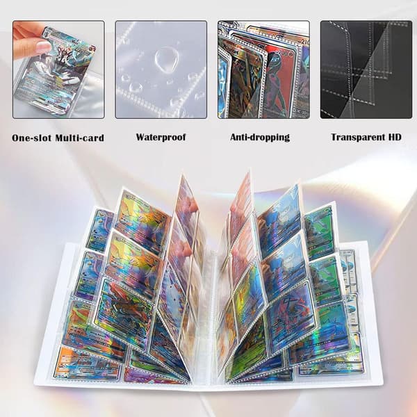 Samlekortmappe - kortalbum, blikk