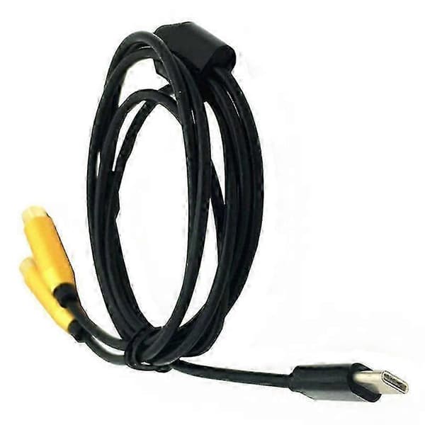 Dobbel RCA hunn til Type-C USB C signal video AV lydkabel