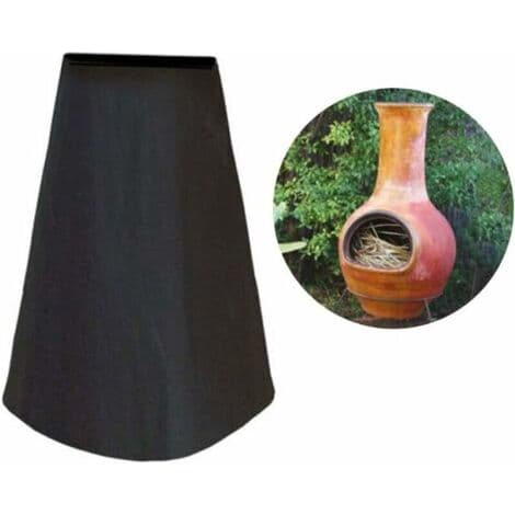 Protective Cover for Outdoor Fire Pit - Dustproof - Weather Resistant.[DB] Yellow / Silver Yellow / Silver
