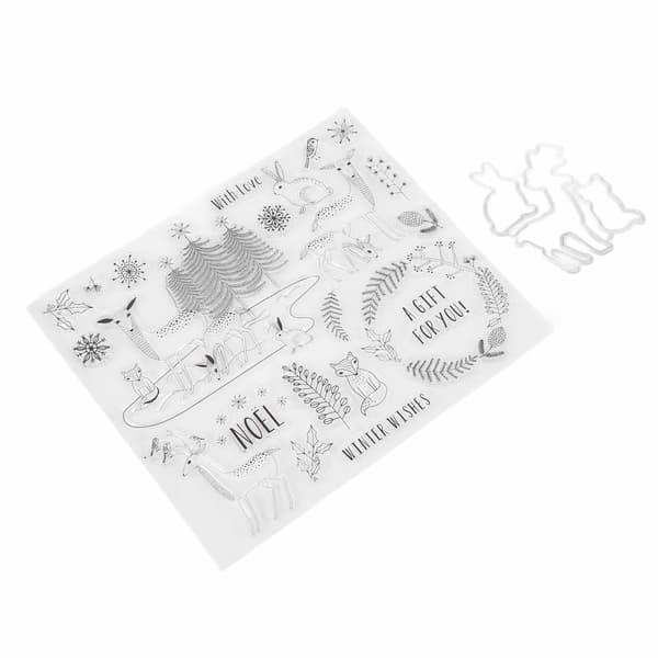 Clear Stamps Clear Impression Reusable Easily Unique Shape Various Styles DIY Transparent Stamps for Album Crafts