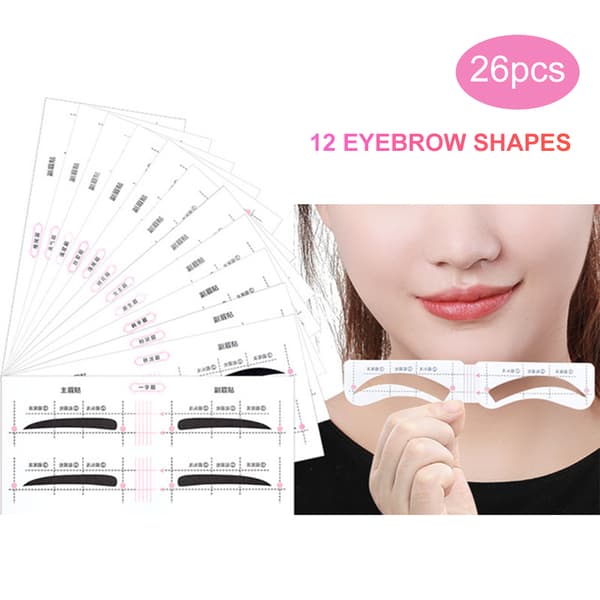 Eyebrow Stencil Kit Reusable Eyebrow Template Eyebrow Shaping Tool Eyebrow Grooming Kit