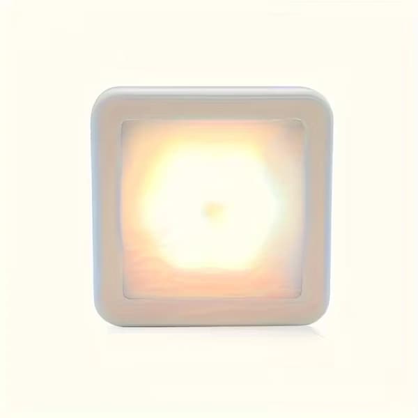 Smart Motion Sensor 6-LED Lamp - Wireless, Automatic On/Off, for Floor/Ceiling/Wall, Ideal for Home, Office, Garage Warm Light Warm Light