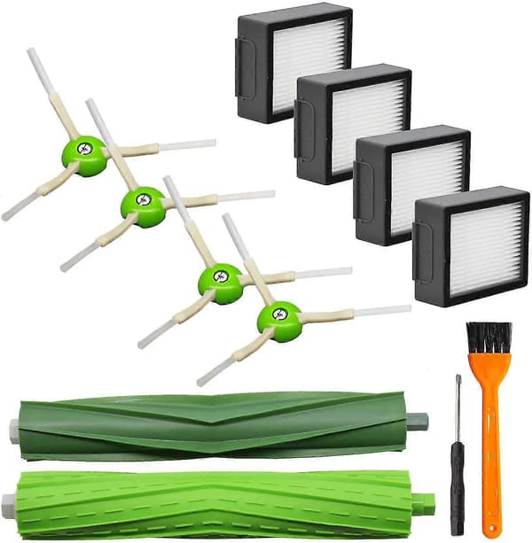 iRobot Roomba Reservedele Kit Udskiftningsdele Serie E5(e5154) I7(i7156)