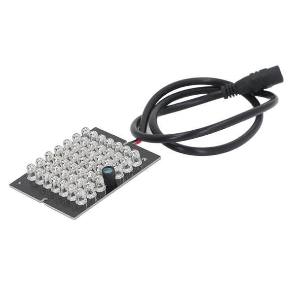 850nm LED Night Vision Lampepanel 48 Perler IR LED Fyldlys Infrarødt Panel DC12V