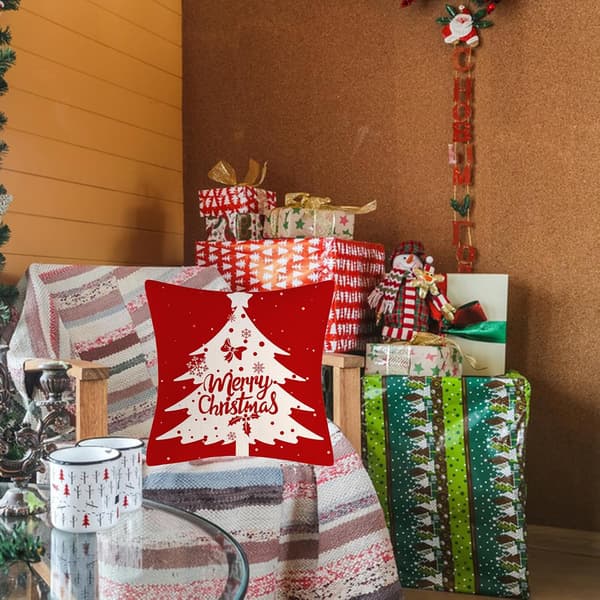 Juleputetrekk, Juleputetrekk i Lin, Juleputetrekk til Dekor, Juleputer til Sofa, til Sofa, Stue, Soverom