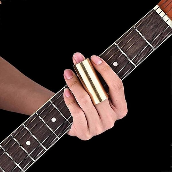 Guitar Slide Tone Bar Slider Kit Zinc Alloy Sliding Guitar Tone Bar for Guitar Ukulele Stringed Instruments