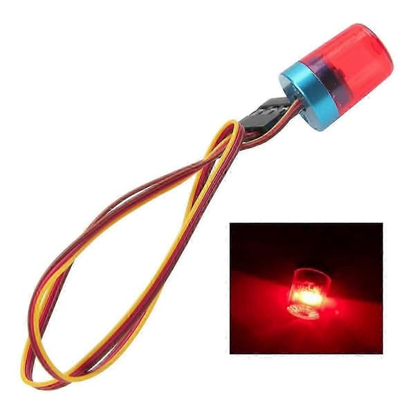 2-pak Multifunktionelle LED Blinkende Roterende Advarselslys til 1/14 Skala RC Traktorlastbil