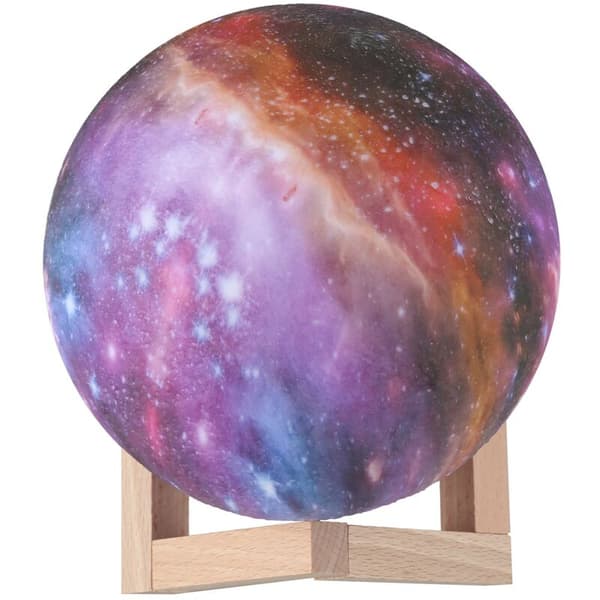 3D Moon Lamp Star Remote Control LED Night Light for Party Concert Pub USB Charging Painted Moon Lamp 15cm