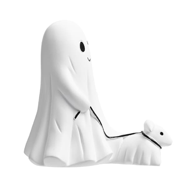 Halloween Ghost Dog Walking Decorations Hem Trädgårdsdekorationer A A