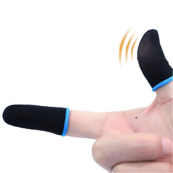 30 Pcs Gaming Finger Sleeves Thumb Sleeves Mobile Game Sweatproof Breathable Game Controller Fing