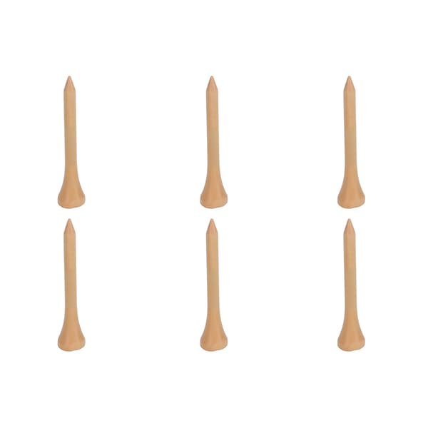 50 pcs Golf Tees Professional Durable Wooden Replacement Golf Tees for Golf Accessories 54mm/2.13in