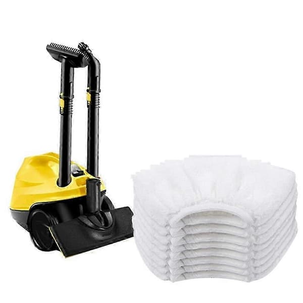 12 stk Moppkluttrekk til Karcher Easyfix SC1 SC2 SC3 SC4 SC5 SV7 Erstatningsdampmopphode