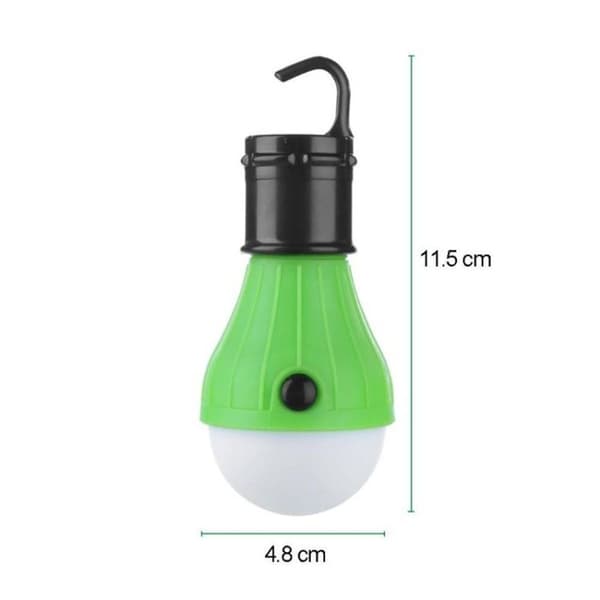 LED Mini Bærbar Lanterne Teltlys LED Pære Lys Nødcamping Vandtæt