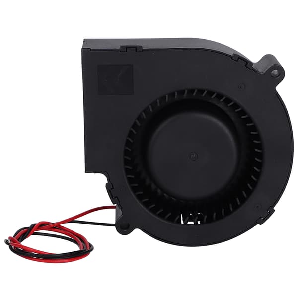 Dobbeltkugle turbine luftblæser køleventilator til picnic camping varmeudstyr grill 12V 2.4A