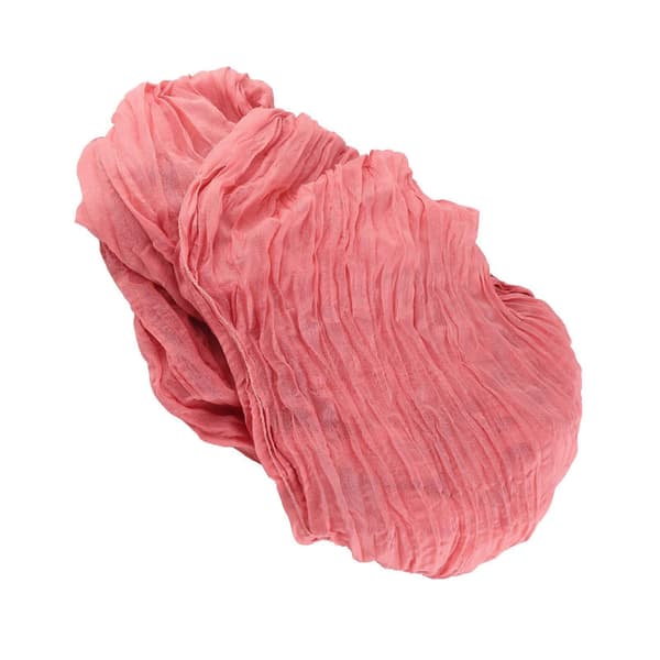 Foldable Soft Cheesecloth Pleated Table Runner for Wedding Party