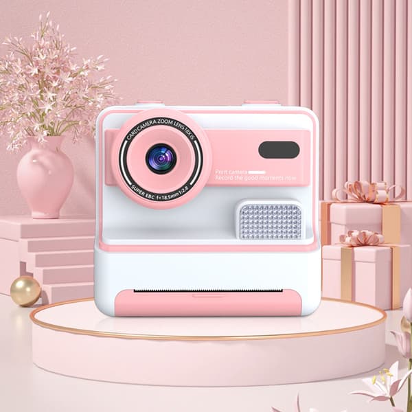 Instant Print Camera - Capture and Print Memories Pink Pink Pink