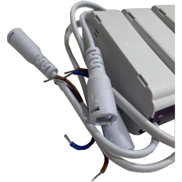 3-pack 18W-24W DC-drivrutinstransformator för LED-downlights, multivolt-ingång 85-265V AC, utgång 36-72V DC 240-260mA