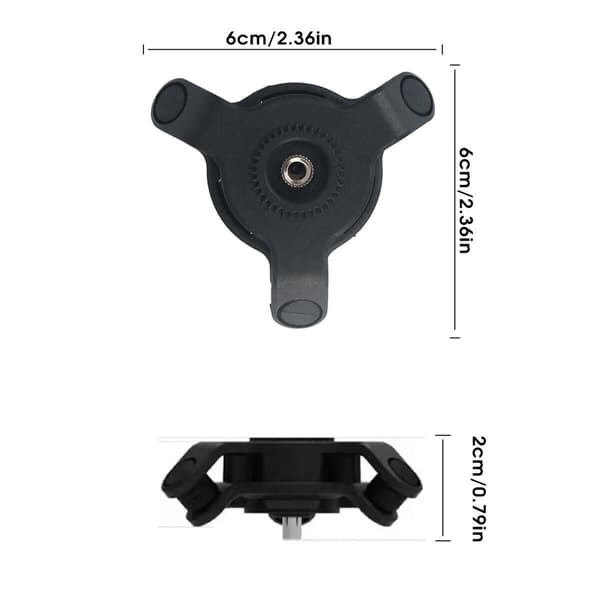 Moottoripyörän tärinänvaimennin Quad-Lock-pyöräpuhelintelineelle【co】
