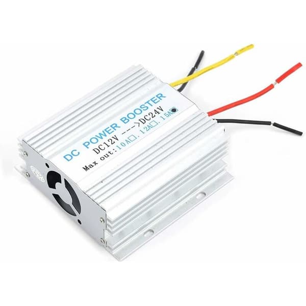 Strømomformer, bilstrømforsyning 12V til 24V DC-DC-omformer Inverter 15A