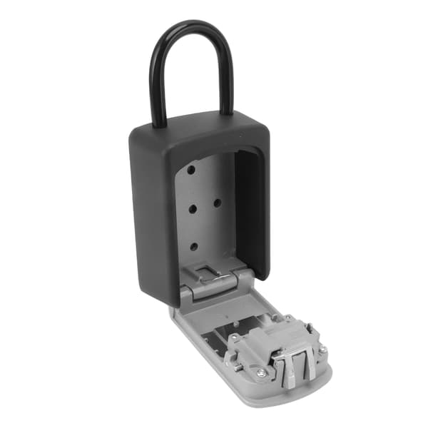 Key Box Large Capacity Wall Mounted Resettable 4-Digit Key Storage Security Box for House Keys