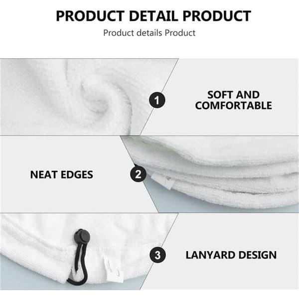 4-delt trekantet mikrofiber dampmopp for H2O, X5, S302, S001 mopp