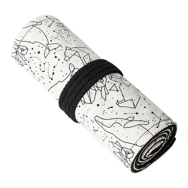 Rullbart farget pennal pennholder etui tegning 24 rom KLB