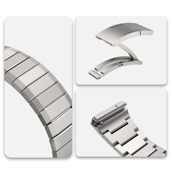 Titanarmbånd til Huawei Watch GT 5 Pro 46mm Titanium Titanium Titanium