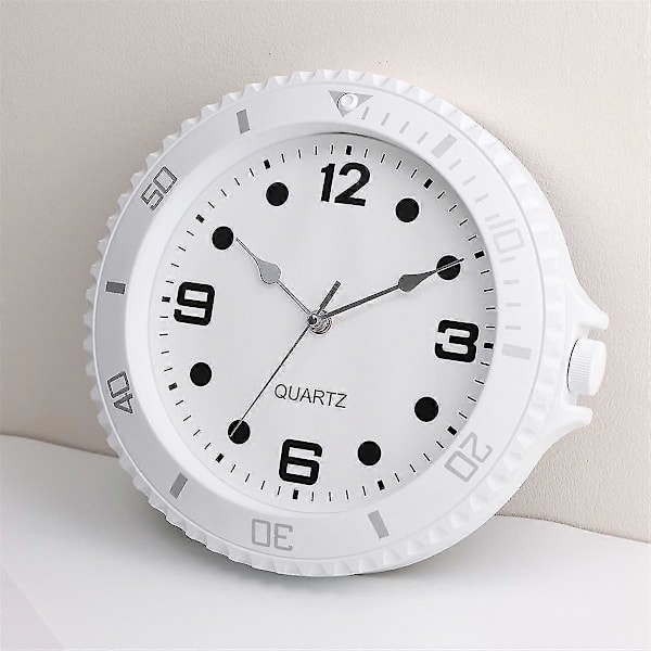 Wall Clock Modern Design Silent Quartz Needle Luxury Wall Clock Silent Sweep Second Home Wall Clock Black