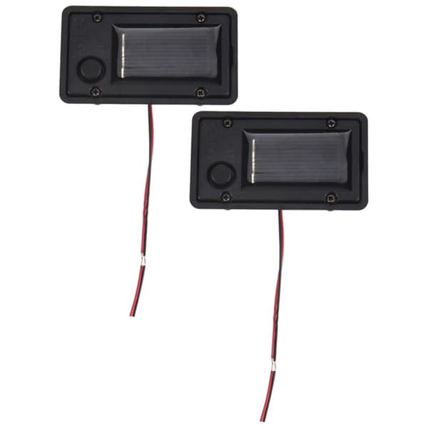 2-pack Battery Boxes, Spare Parts for Outdoor Solar Hanging Lanterns