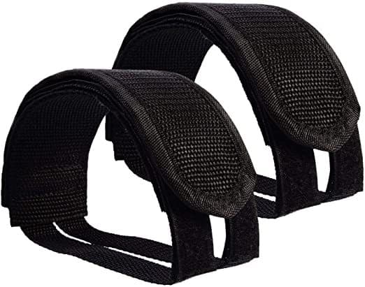 1 par sykkelpedalstropper Pedal tåklipsstropper tape for fast gir